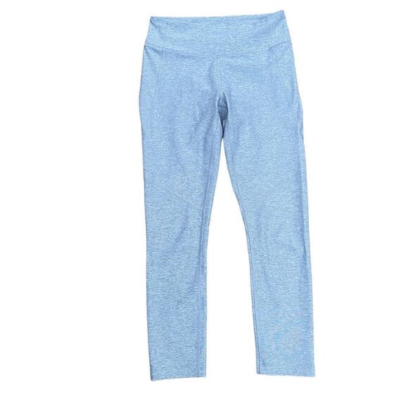 Outdoor Voices Workout Activewear Leggings 3/4 Length Blue Quartz Small - Picture 1 of 7